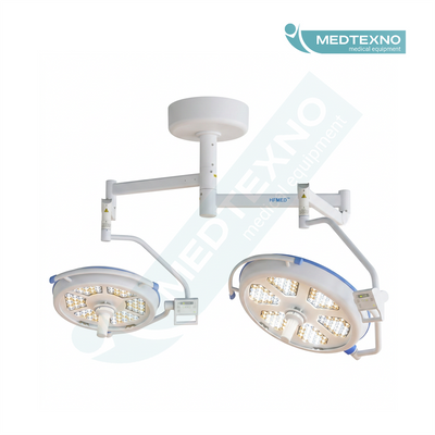 LED-светильник бестеневой операционный потолочный двухкупольный M-700/M-500